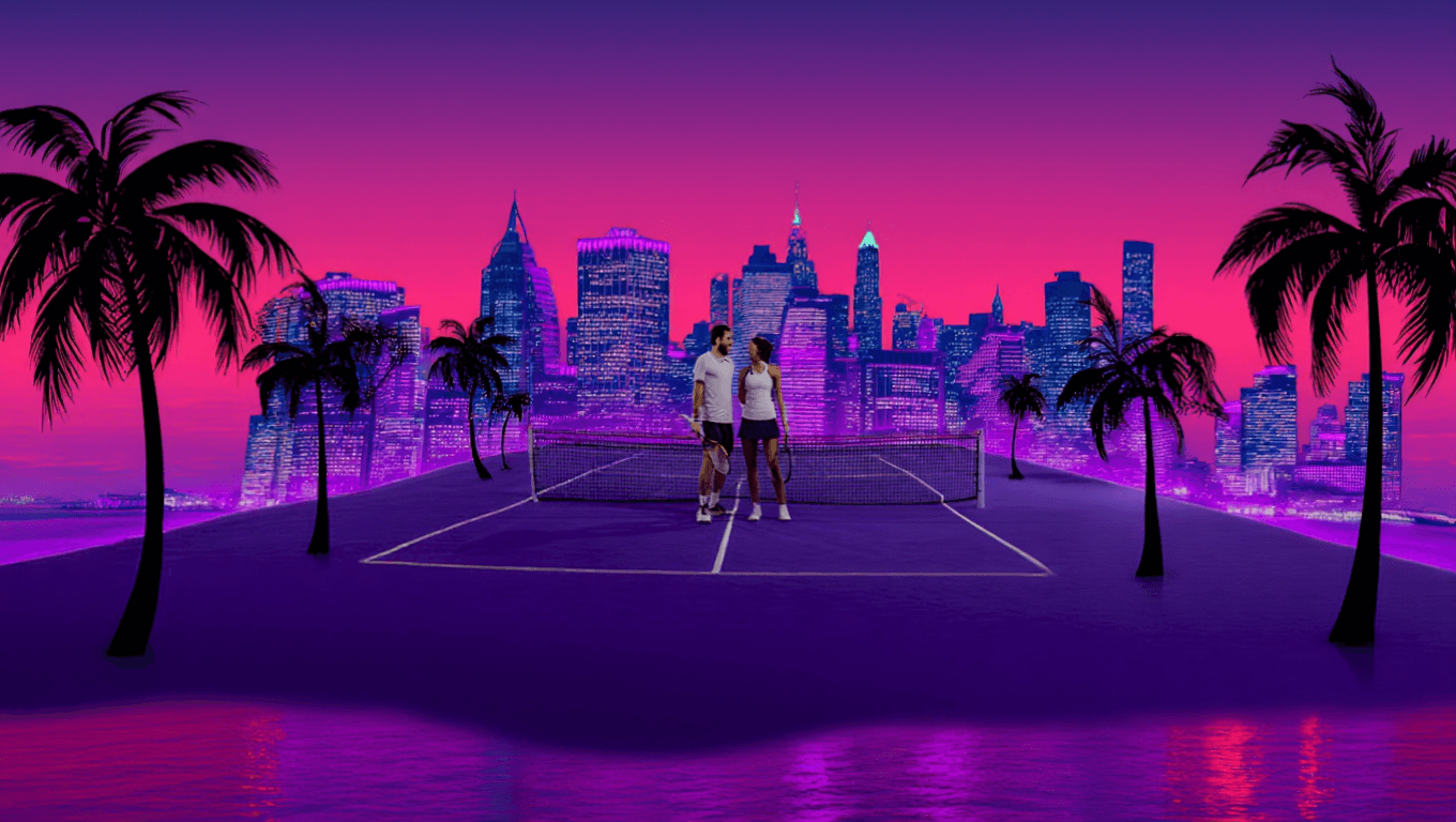 Miami Open Rally - Tennis Party Under the Bubble